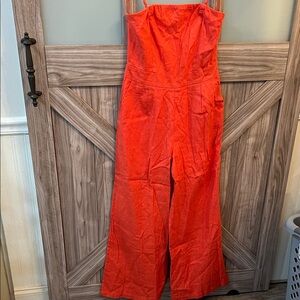 Vici Bright Red Jumpsuit